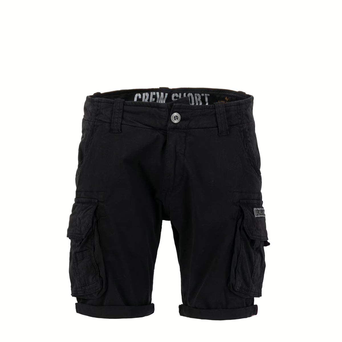 Alpha Industries Pantaloncini Crew Short Black - 1