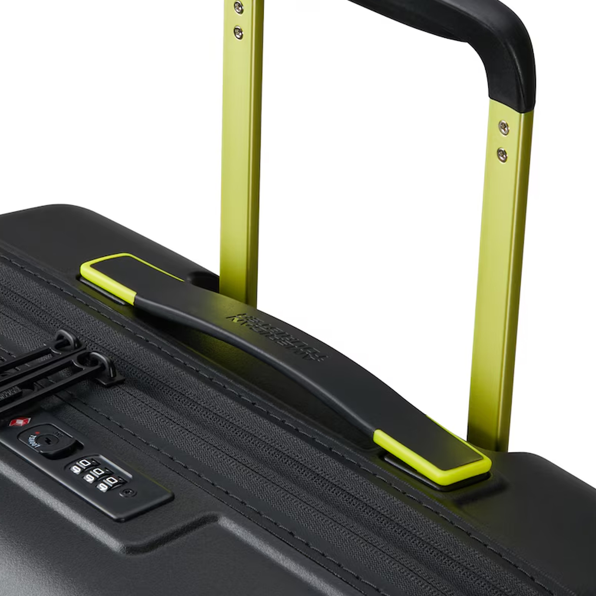 American Tourister Bagaglio a mano Hello Cabin Spinner 55 cm Black Lime - 4