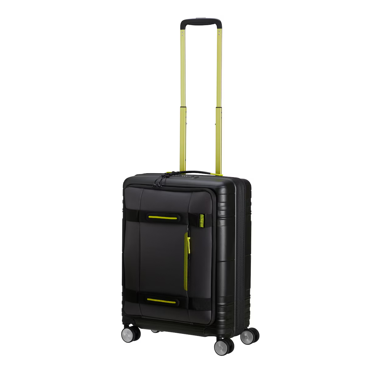 American Tourister Bagaglio a mano Hello Cabin Spinner 55 cm Black Lime - 5