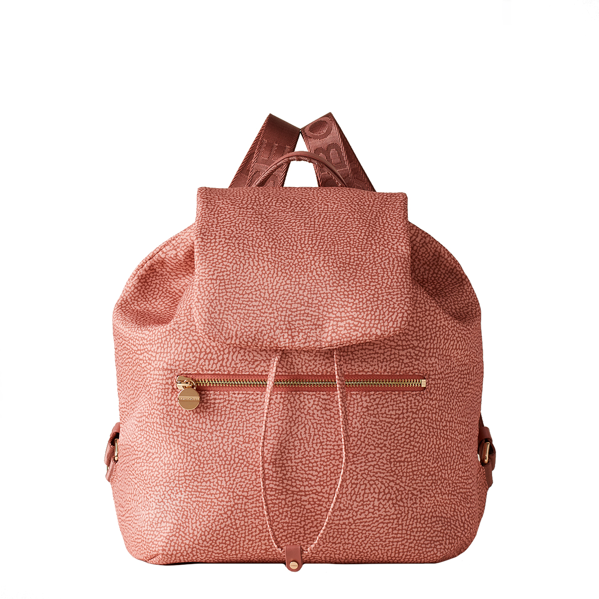 Borbonese Medium Lipstick Recycled Nylon Backpack - 1