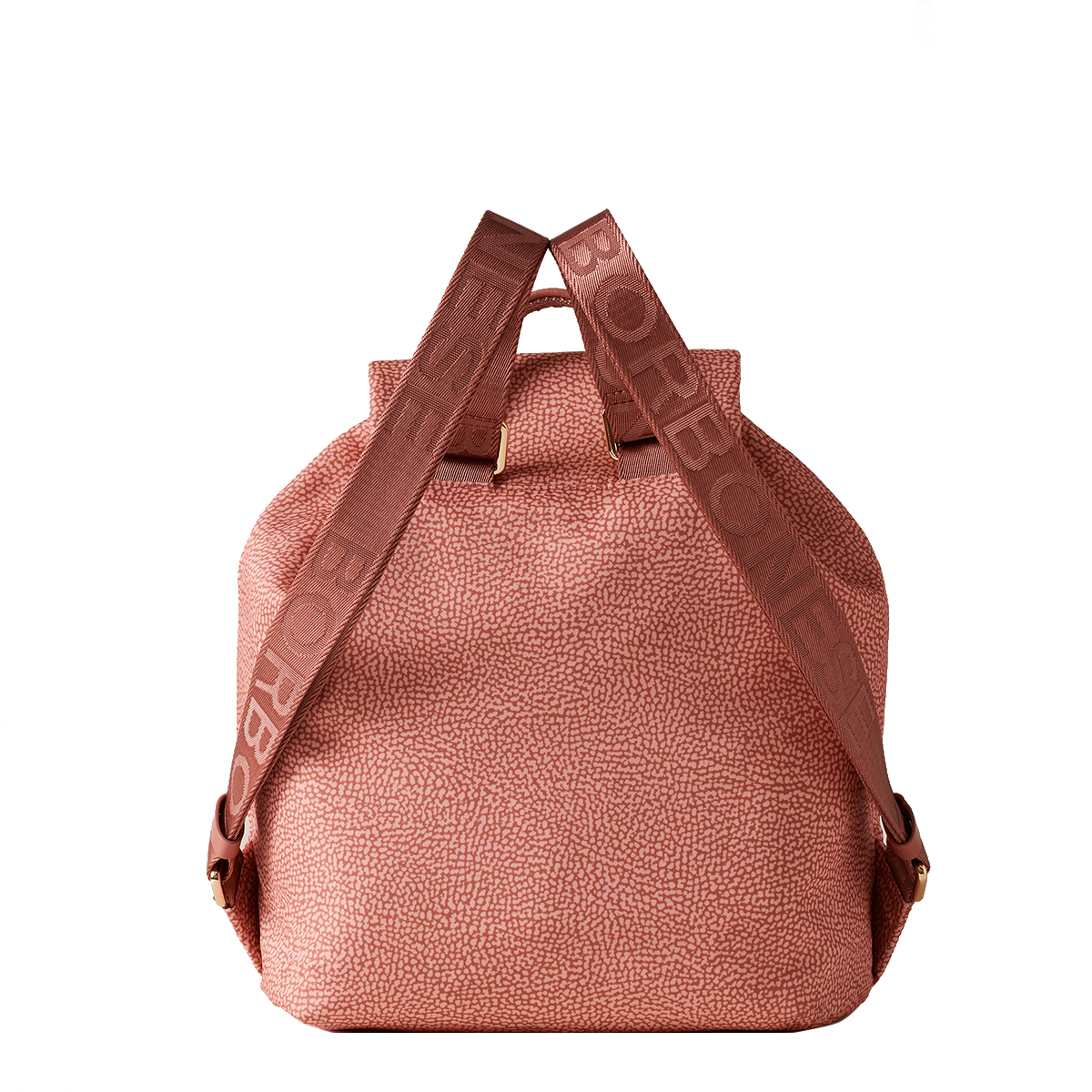 Borbonese Medium Lipstick Recycled Nylon Backpack - 3