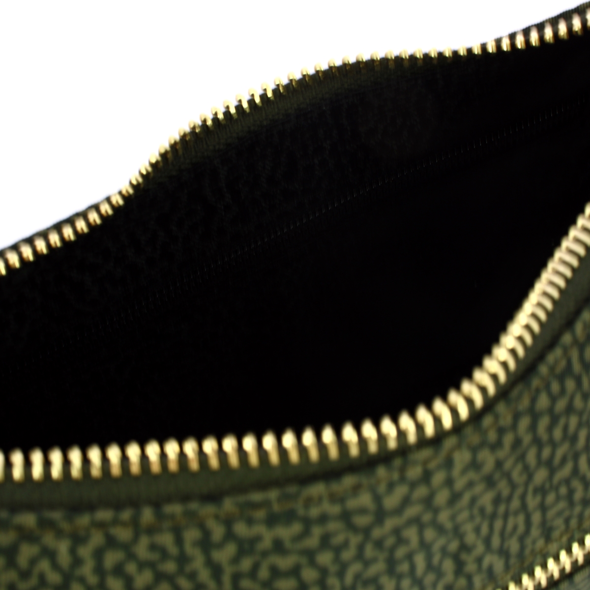 Borbonese Mini Borsa Luna Bag con taschino in Nylon Riciclato Alloro - 4 Borbonese Mini Borsa Luna Bag con taschino in Nylon Riciclato Alloro - 4
