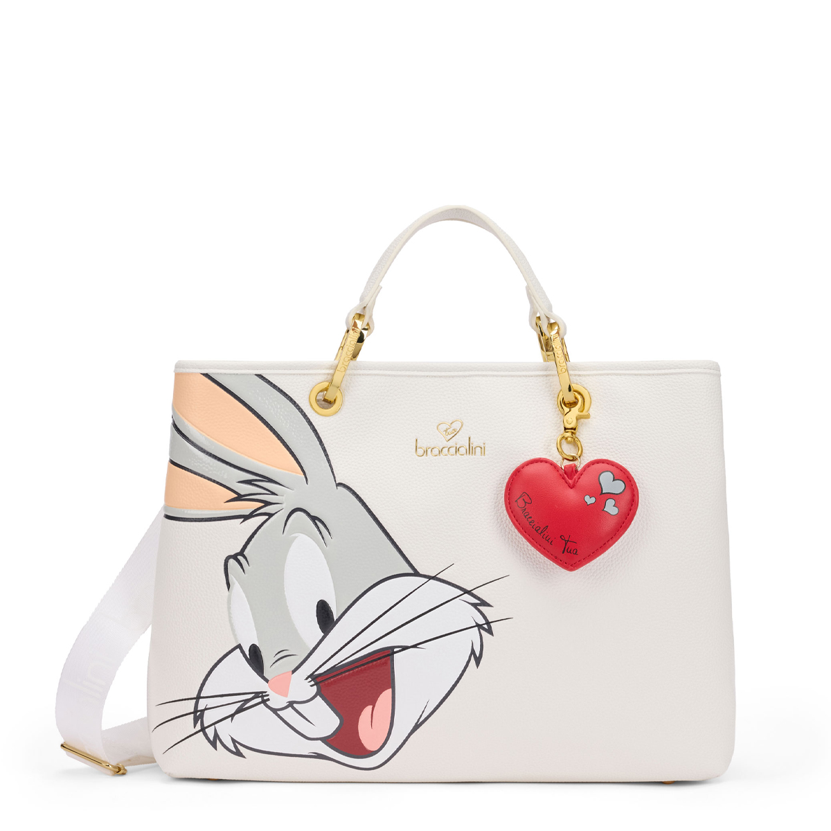 Braccialini Borsa a mano Beth grande Looney Tunes - 1 Braccialini Borsa a mano Beth grande Looney Tunes - 1