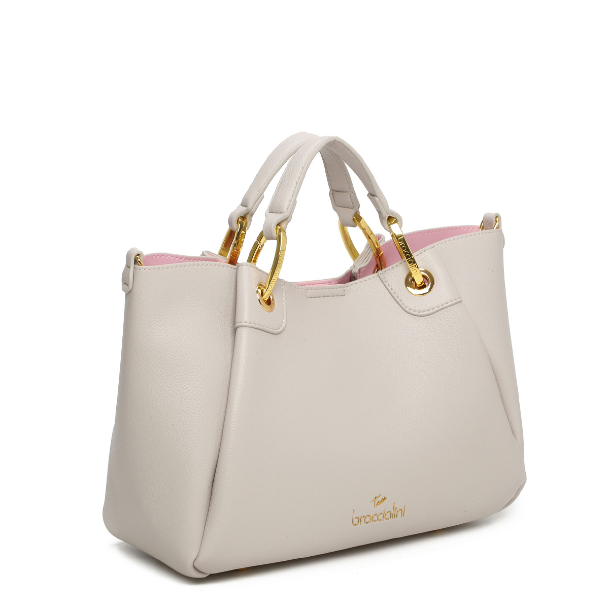 Braccialini Borsa a mano Amy media Grigio - 4