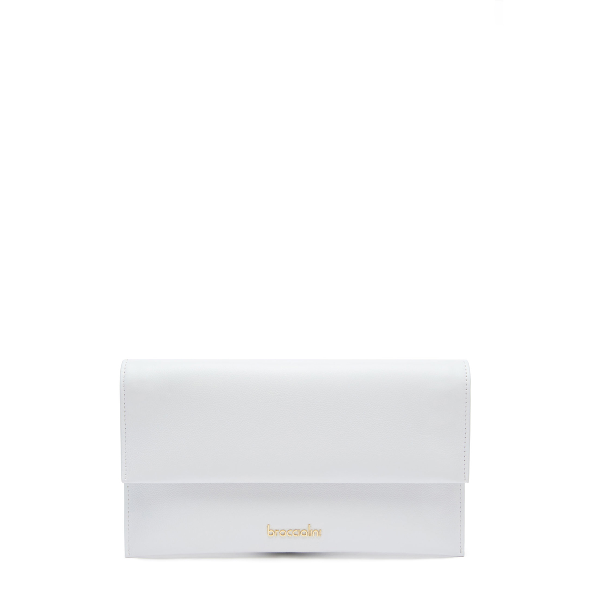 Braccialini Pochette Jinny Leather Bianco - 1