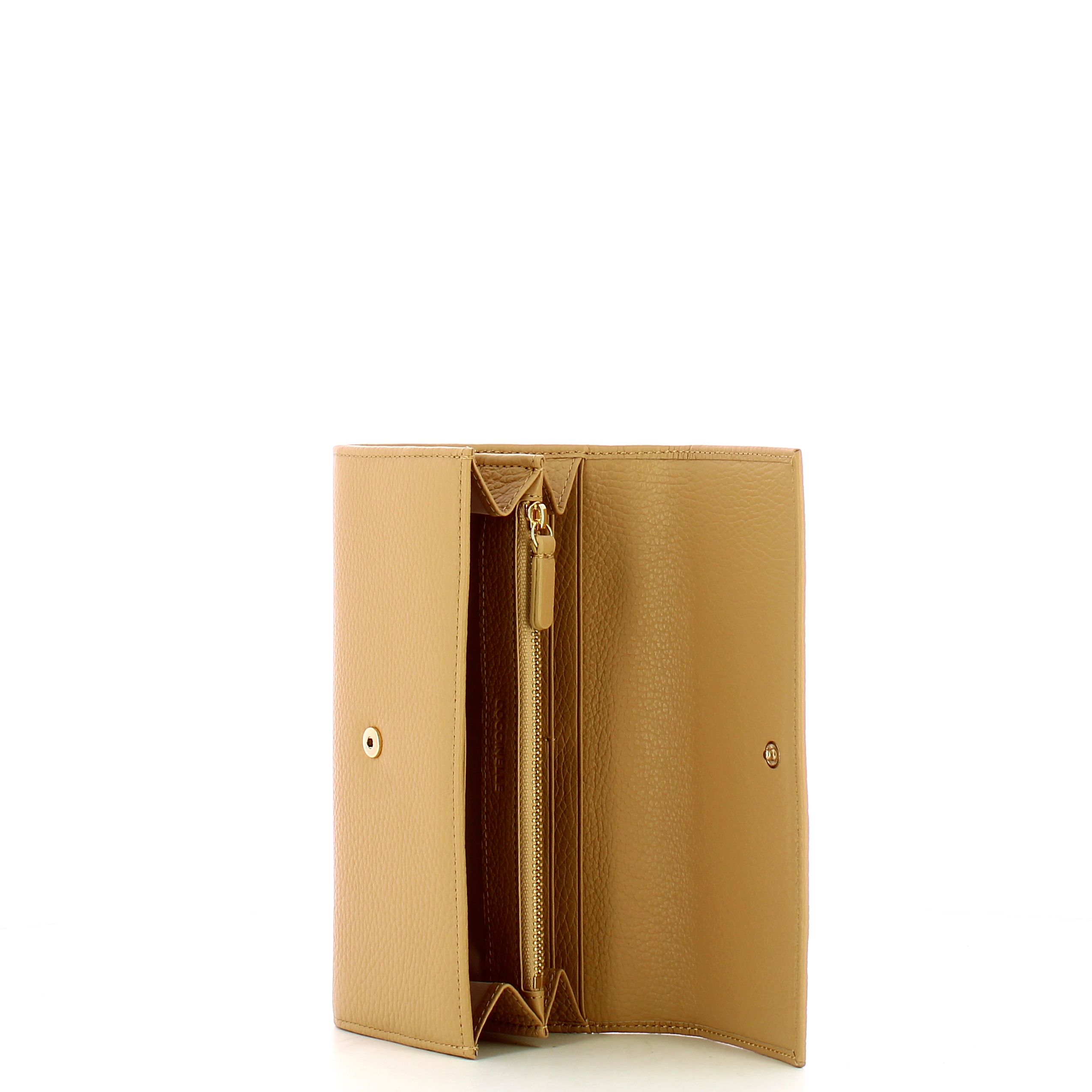 Coccinelle Portafoglio Metallic Soft Fresh Beige - 3