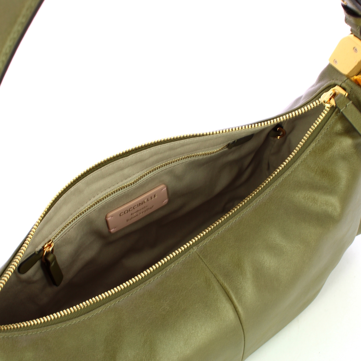 Coccinelle Borsa a spalla Campus Vintage Large Laurel Green - 4 Coccinelle Borsa a spalla Campus Vintage Large Laurel Green - 4