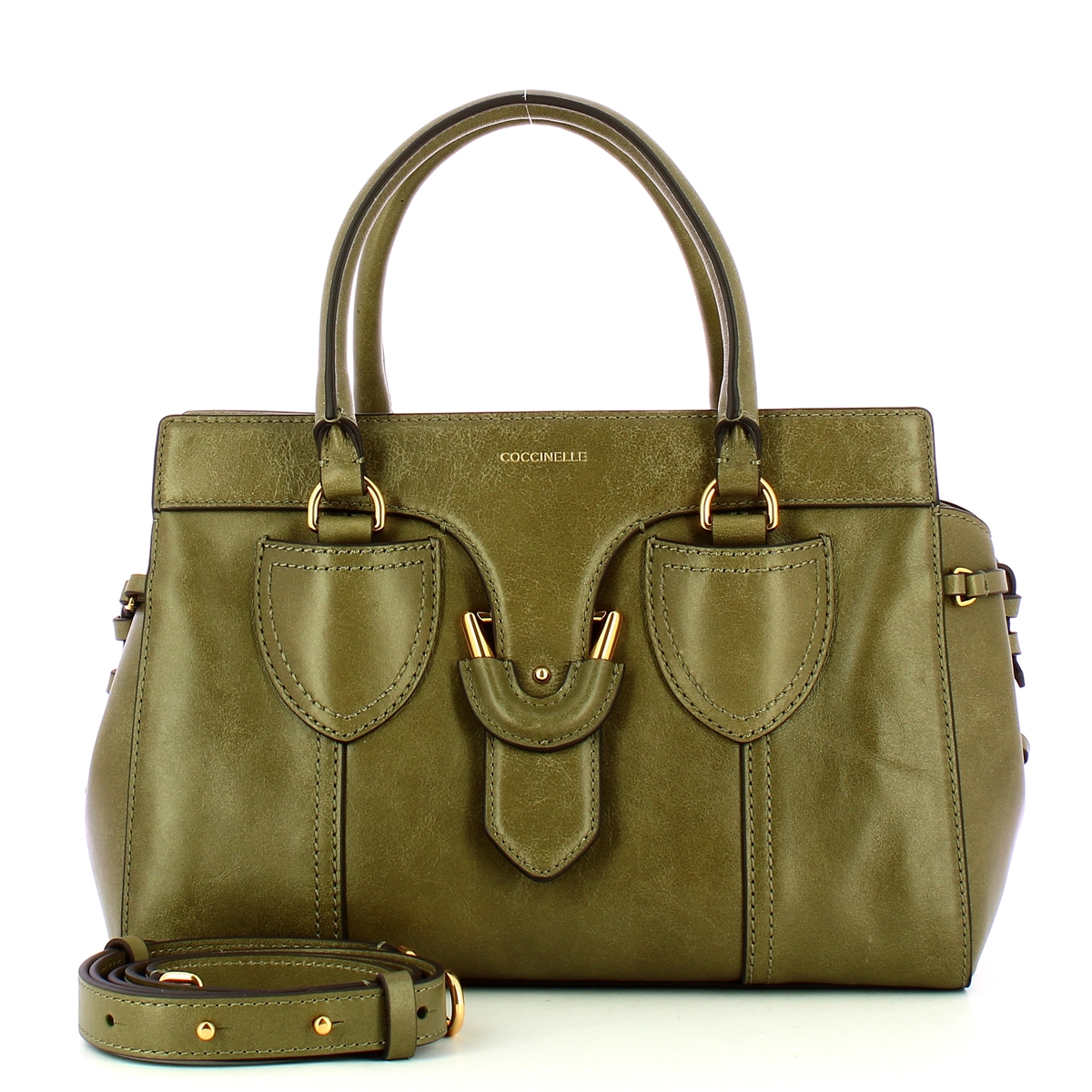 Coccinelle Borsa a mano York Vintage Laurel Green - 4
