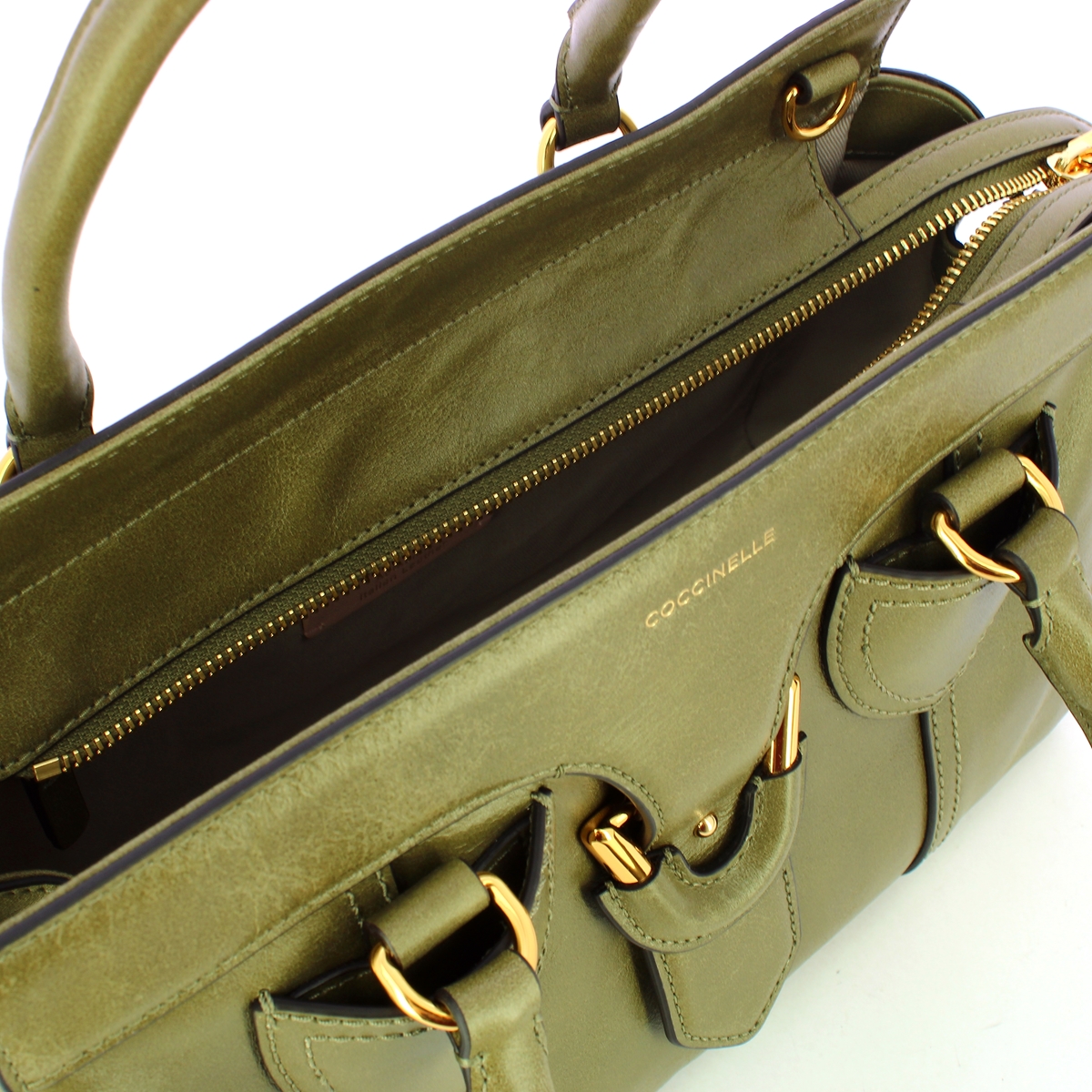 Coccinelle Borsa a mano York Vintage Laurel Green - 5