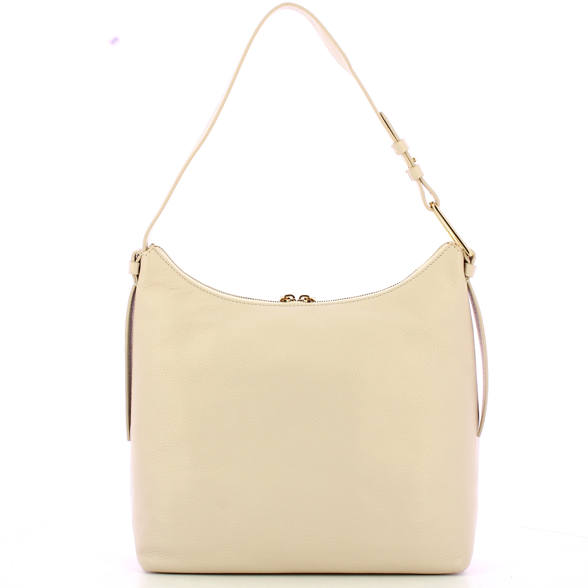 Coccinelle Borsa a spalla Malory Lambskin White - 3