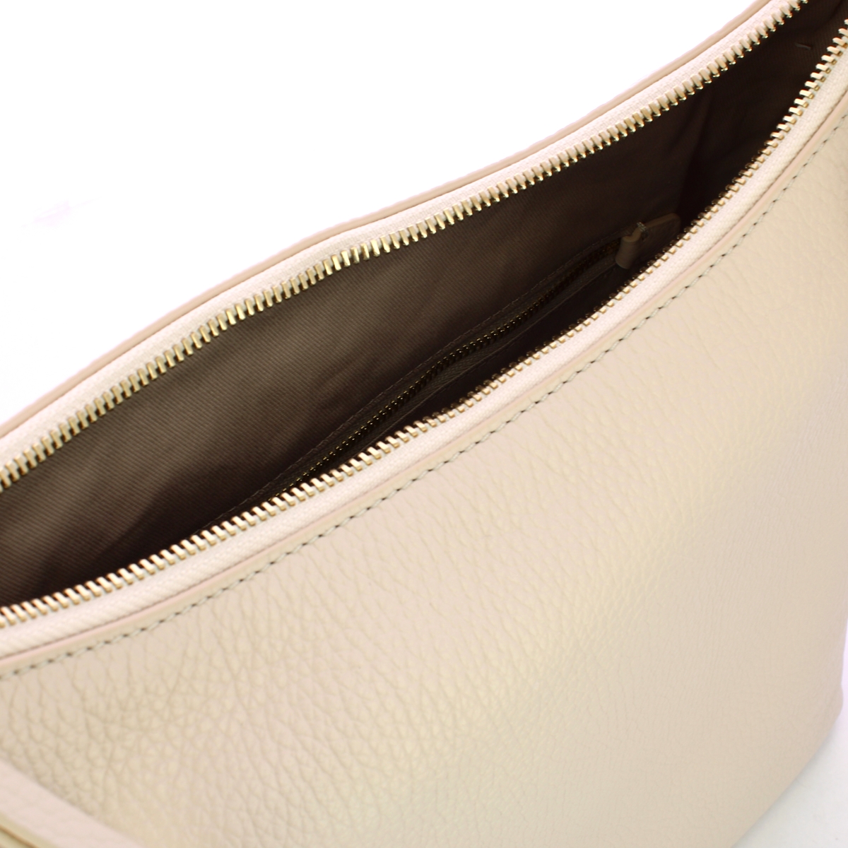 Coccinelle Borsa a spalla Malory Lambskin White - 4