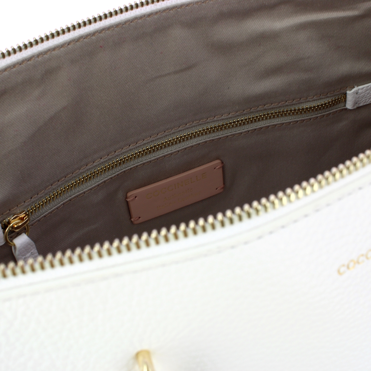 Coccinelle Borsa a spalla Alpha Brillant White - 4