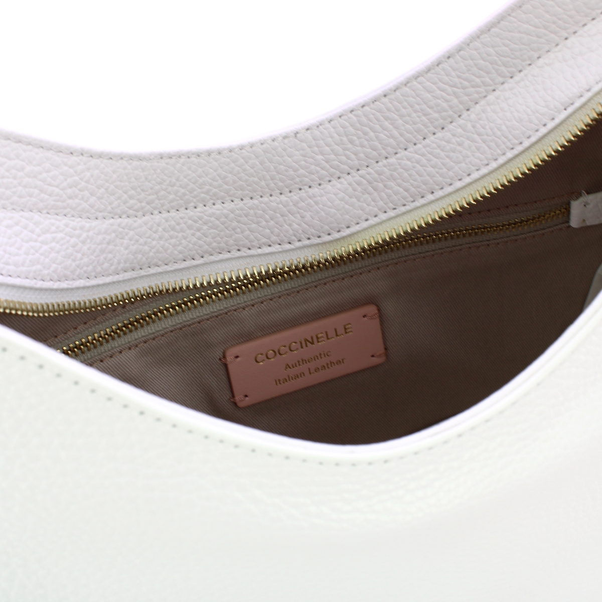 Coccinelle Borsa a spalla Alpha Brillant White - 4
