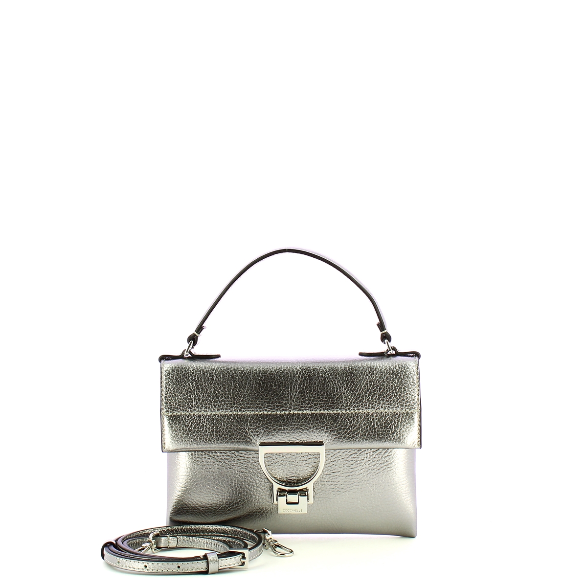 Coccinelle Pochette Arlettis Mignon Steel - 4