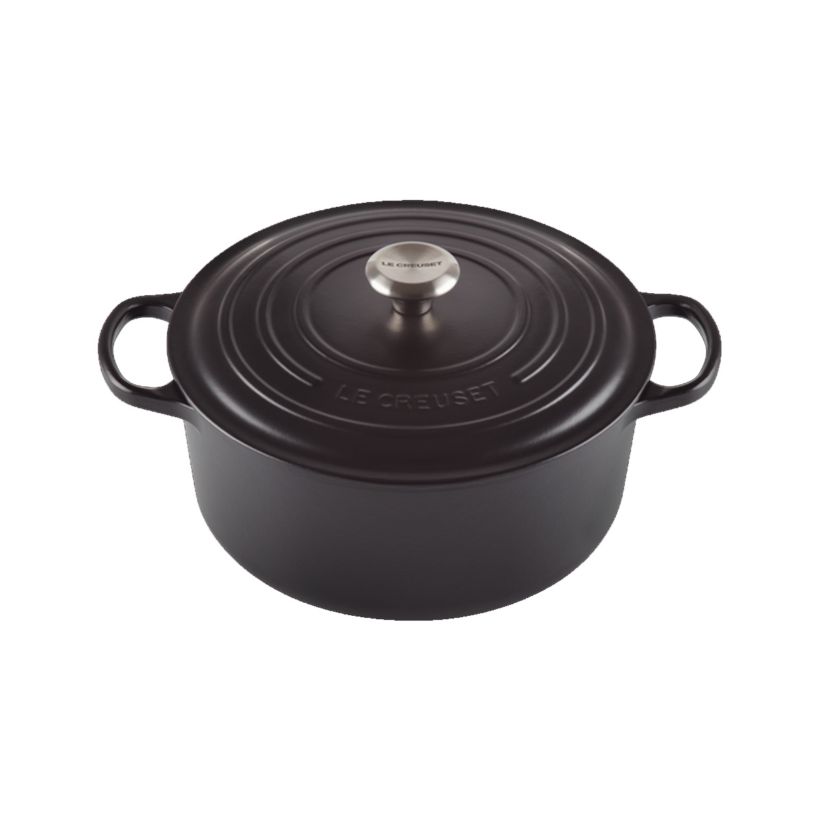Le Creuset Cocotte Rotonda Evolution 22 cm Nero Matt - 2 Le Creuset Cocotte Rotonda Evolution 22 cm Nero Matt - 2
