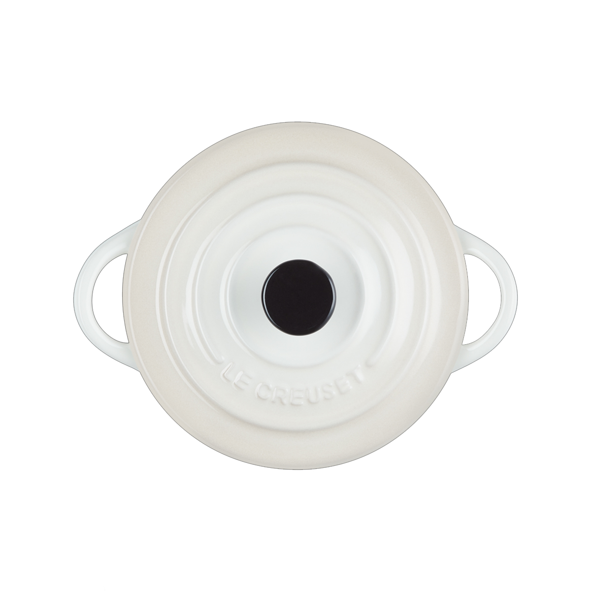 Le Creuset Mini Coccotte Rotonda 10 cm Meringue - 4