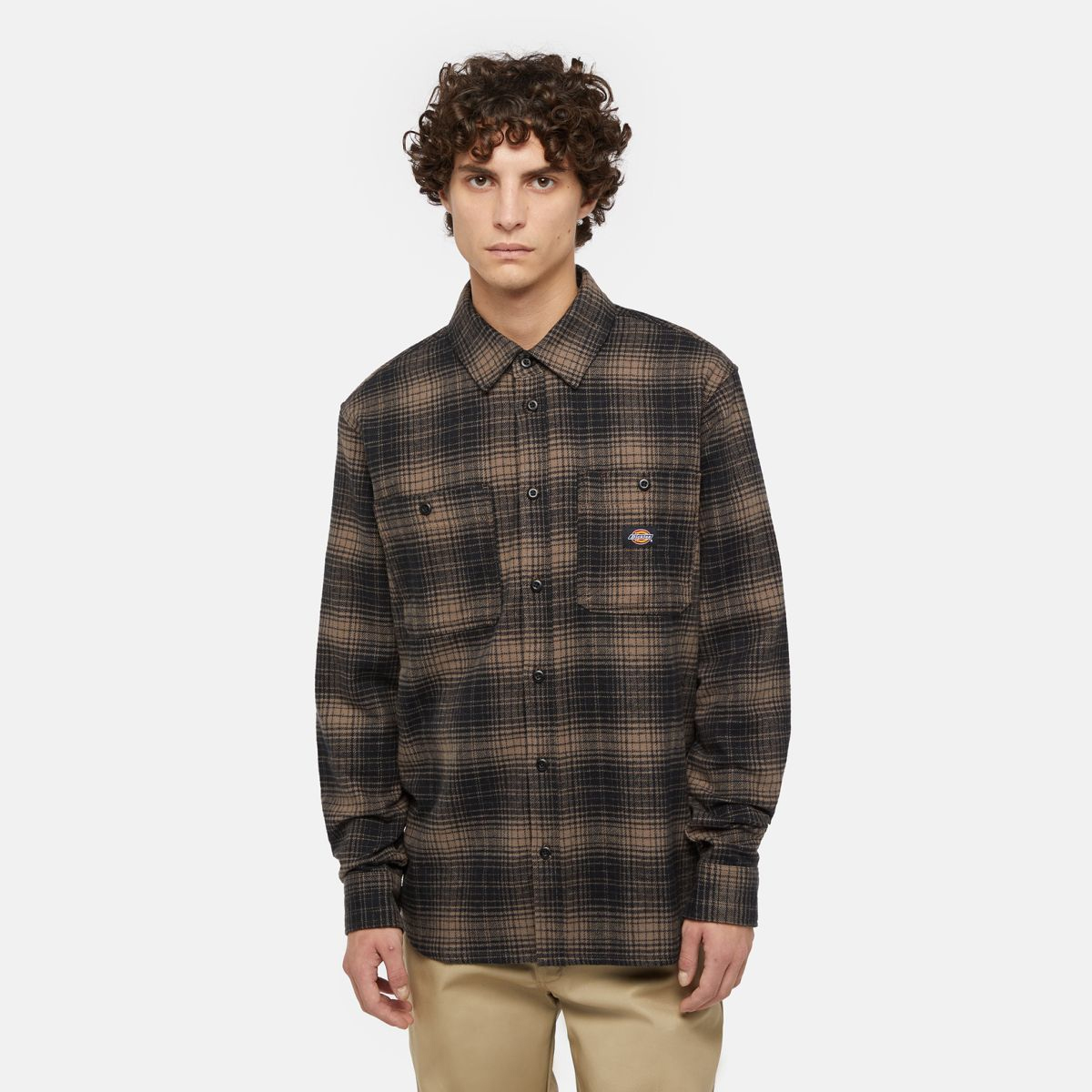 Dickies Camicia Evansville Mushroom - 2