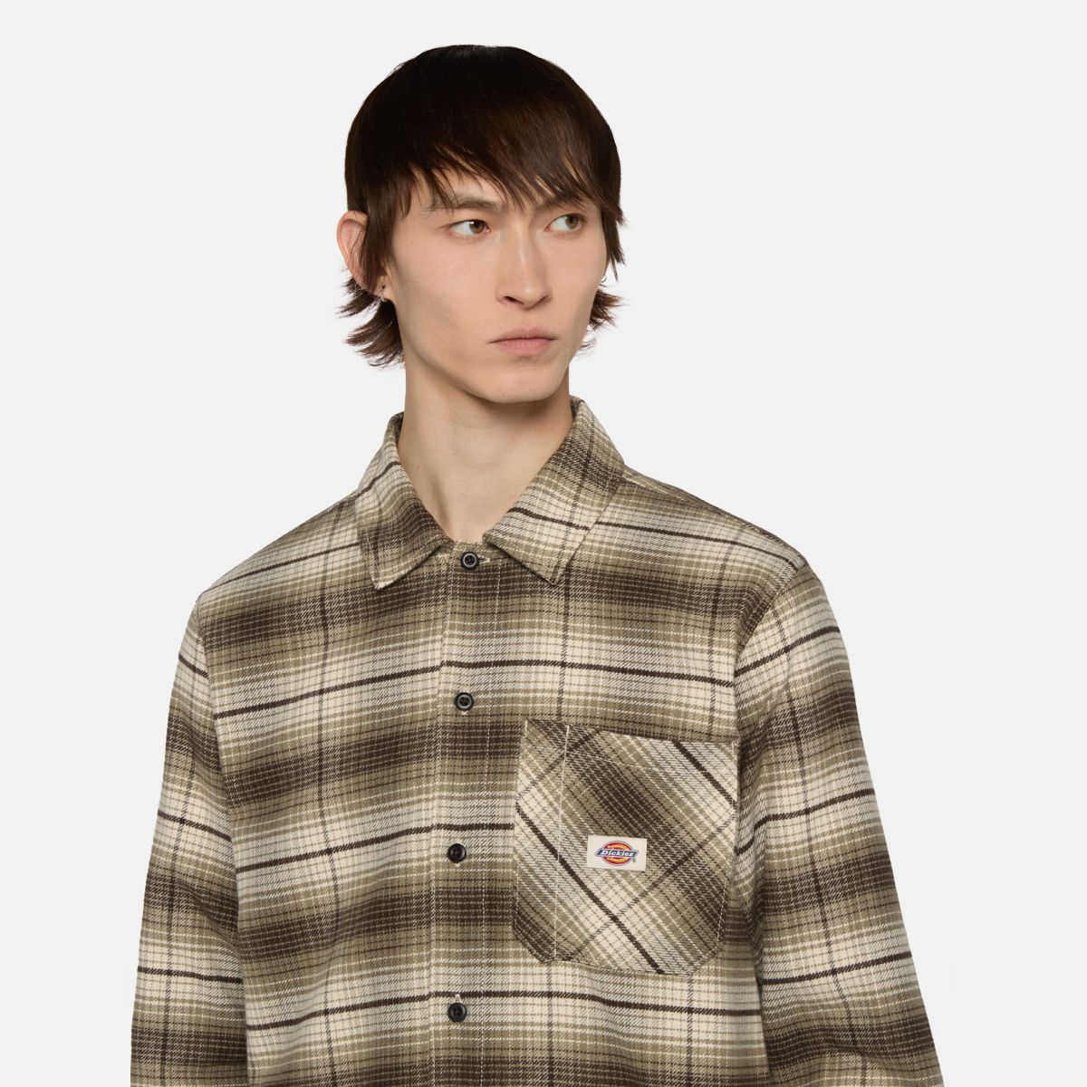 Dickies Camicia Forest Check Imperial Green - 4