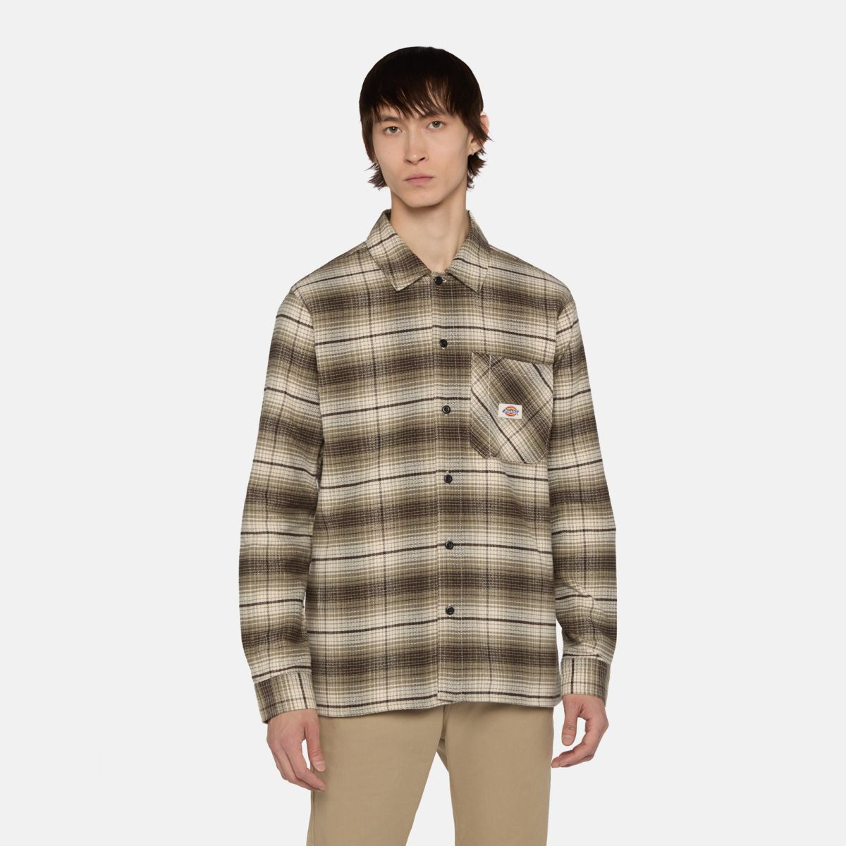 Dickies Camicia Forest Check Imperial Green - 5