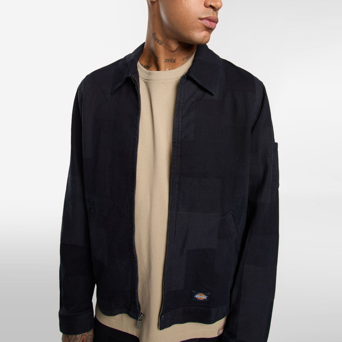 Dickies Giacca Eisenhower Jacquard Rinsed - 5