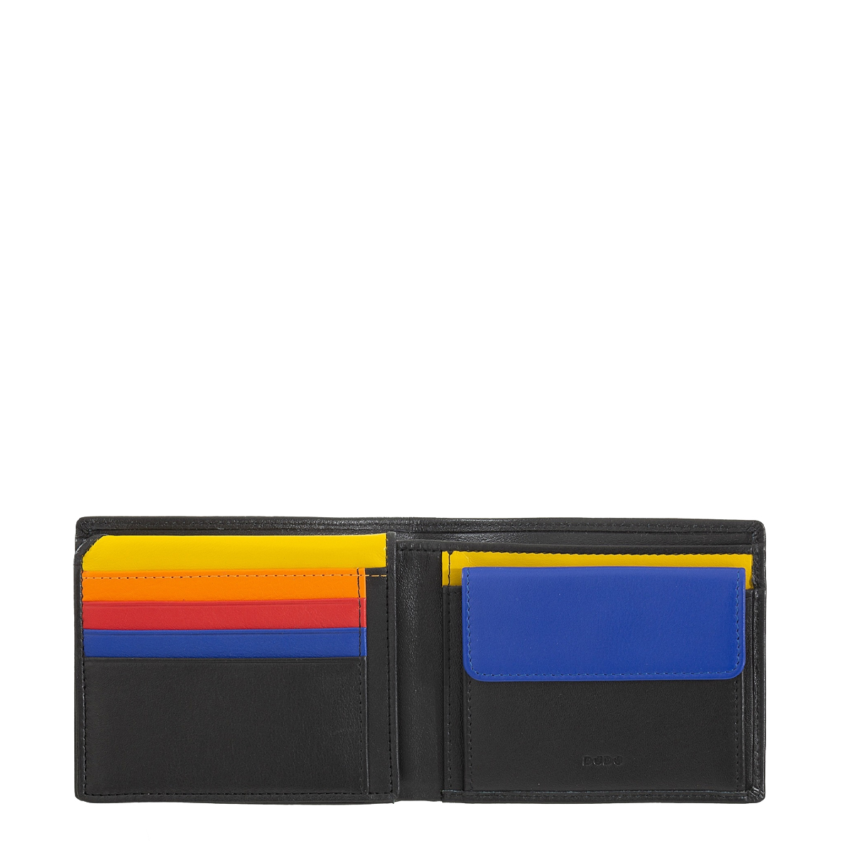 Dudubags Portafoglio Colorful Tazio Nero - 2 Dudubags Portafoglio Colorful Tazio Nero - 2