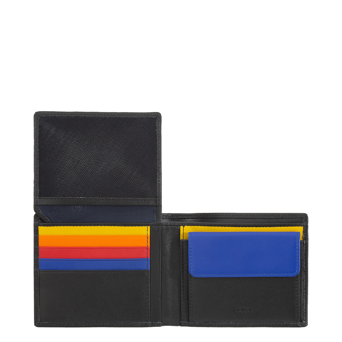 Dudubags Portafoglio Colorful Tazio Nero - 3 Dudubags Portafoglio Colorful Tazio Nero - 3