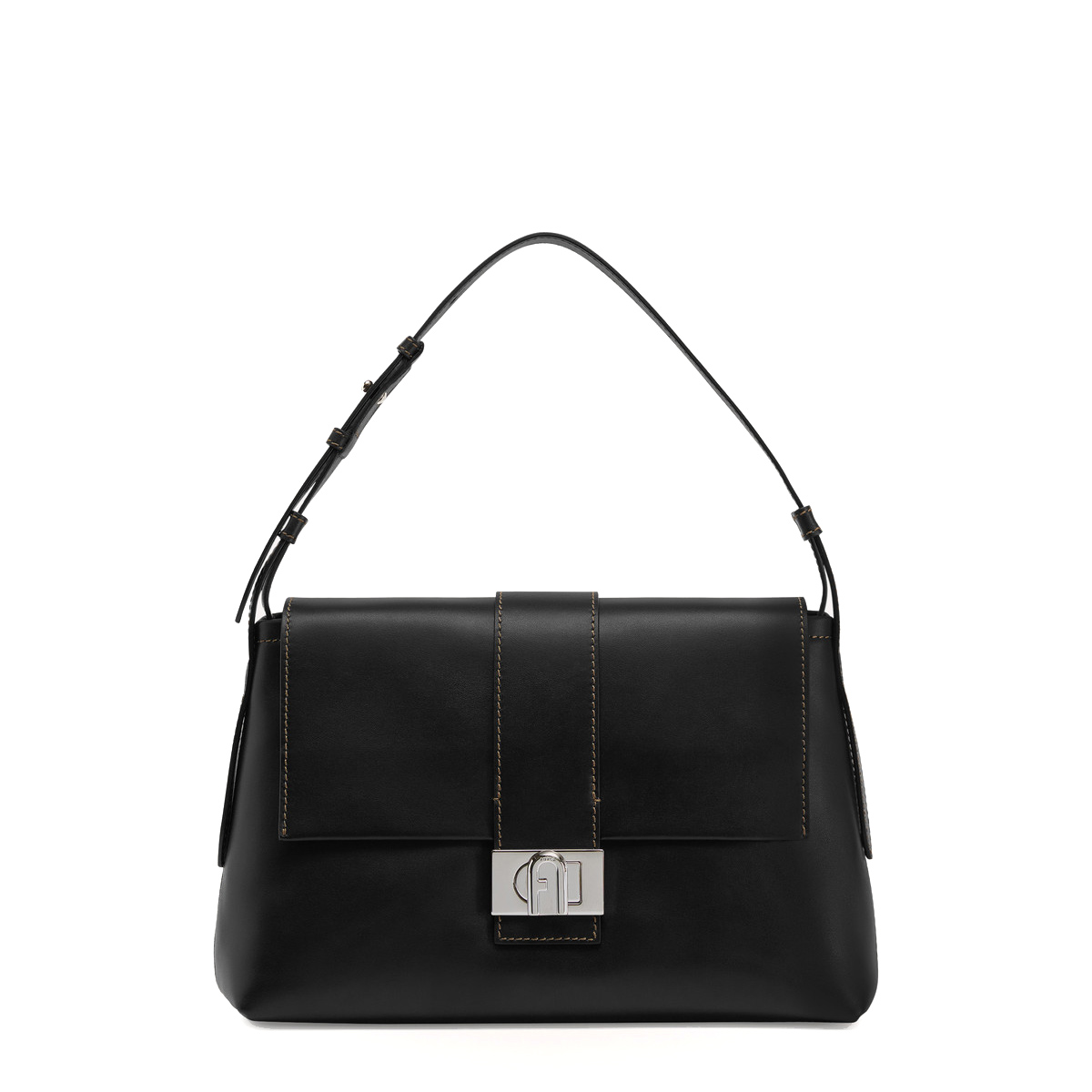 Furla Borsa a spalla Charlotte M Nero - 1