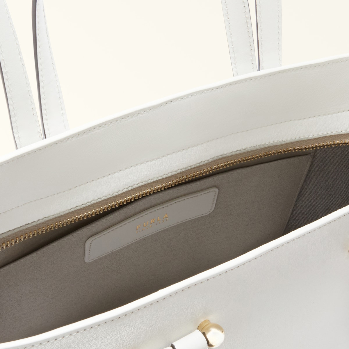 Furla Shopper Duetto Large Marshmallow Grigio - 4 Furla Shopper Duetto Large Marshmallow Grigio - 4