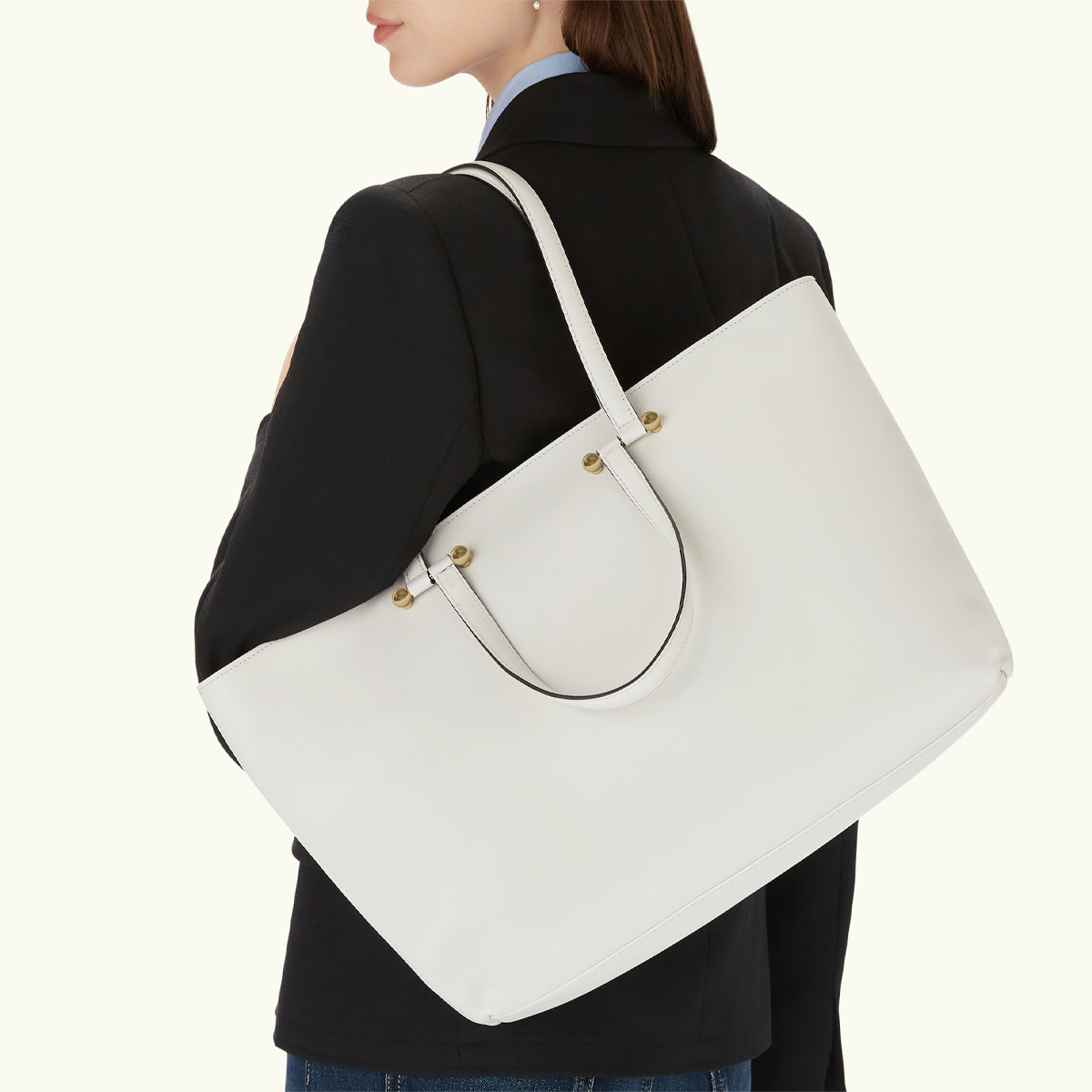 Furla Shopper Duetto Large Marshmallow Grigio - 7 Furla Shopper Duetto Large Marshmallow Grigio - 7