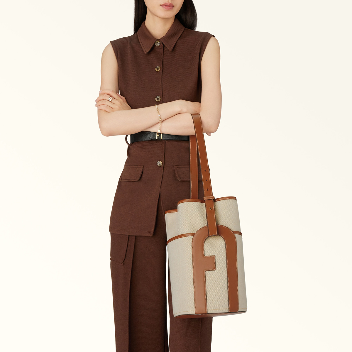 Furla Secchiello Lido M Toni Cognac - 6