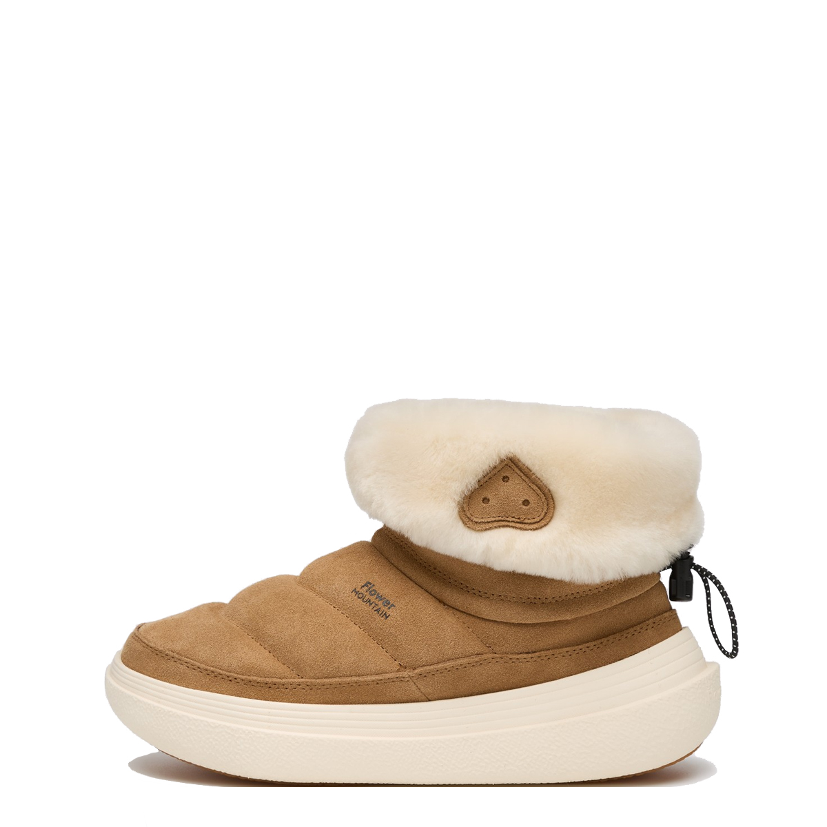 Flower Mountain Stivaletti Fami Mid Suede Shearling Brown - 1 Flower Mountain Stivaletti Fami Mid Suede Shearling Brown - 1