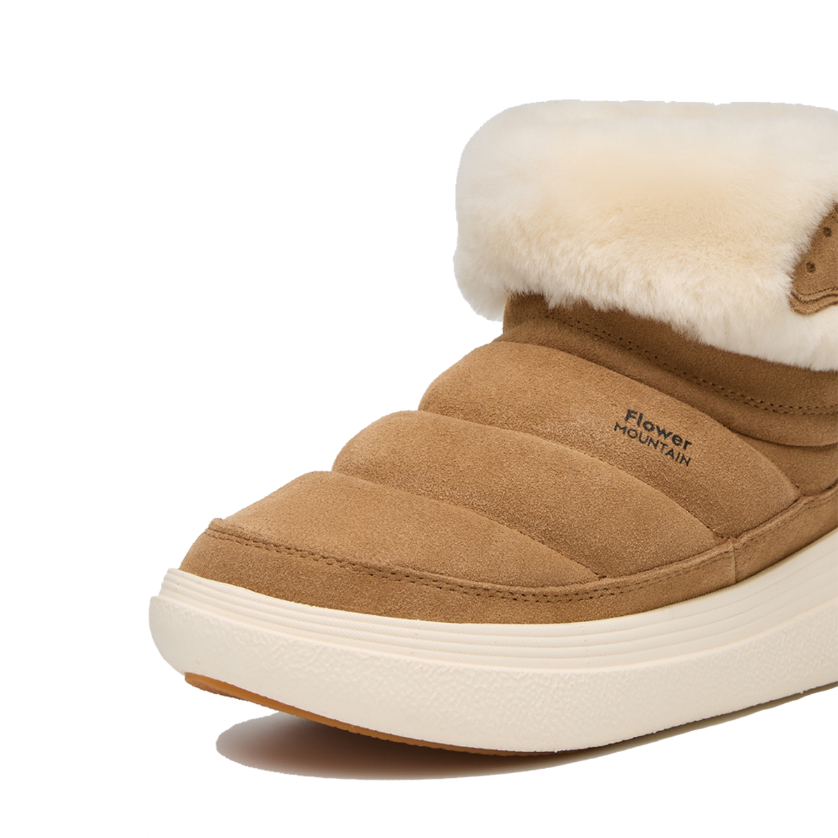 Flower Mountain Stivaletti Fami Mid Suede Shearling Brown - 4 Flower Mountain Stivaletti Fami Mid Suede Shearling Brown - 4