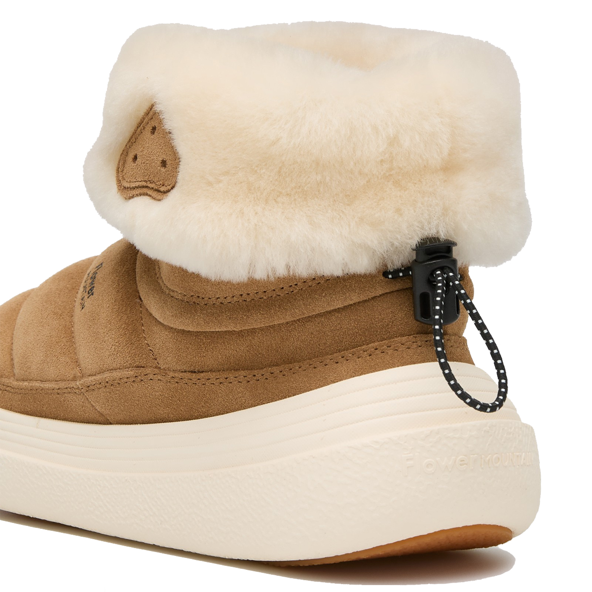 Flower Mountain Stivaletti Fami Mid Suede Shearling Brown - 5 Flower Mountain Stivaletti Fami Mid Suede Shearling Brown - 5
