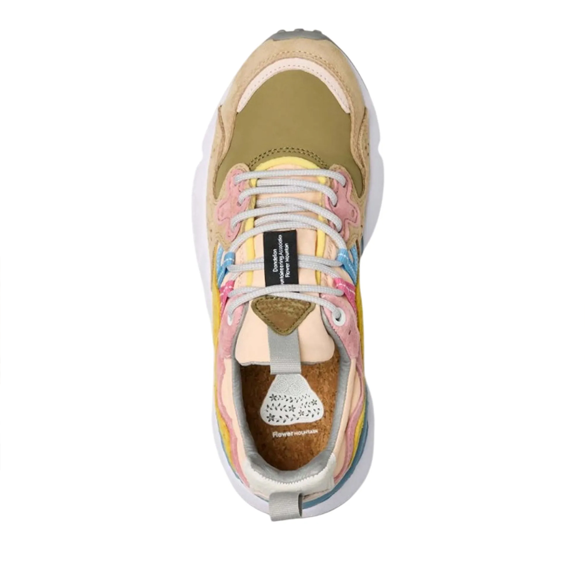 Flower Mountain Sneakers Donna Yamano 3 Dark Rose Chestnut - 5