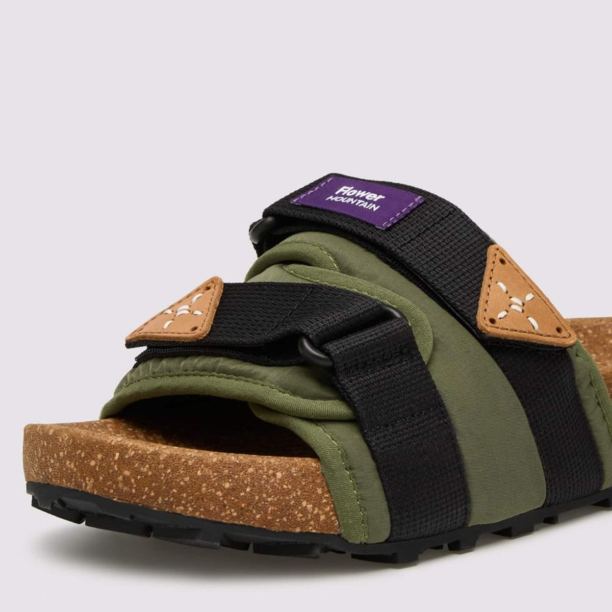 Flower Mountain Slippers Niwa Kaki Black - 4