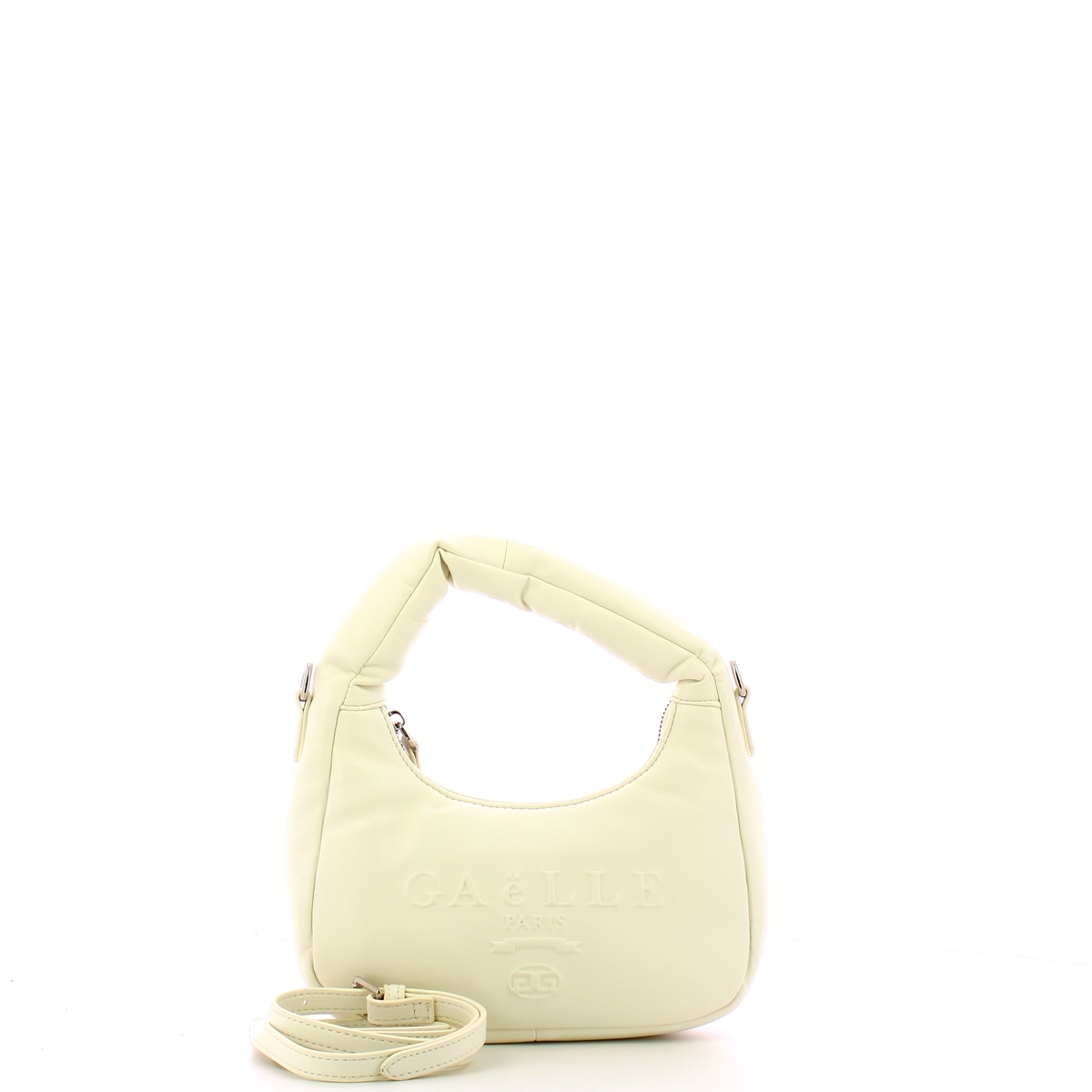 Gaëlle Borsa a mano Mini Shoulder Strap Off White - 4 Gaëlle Borsa a mano Mini Shoulder Strap Off White - 4