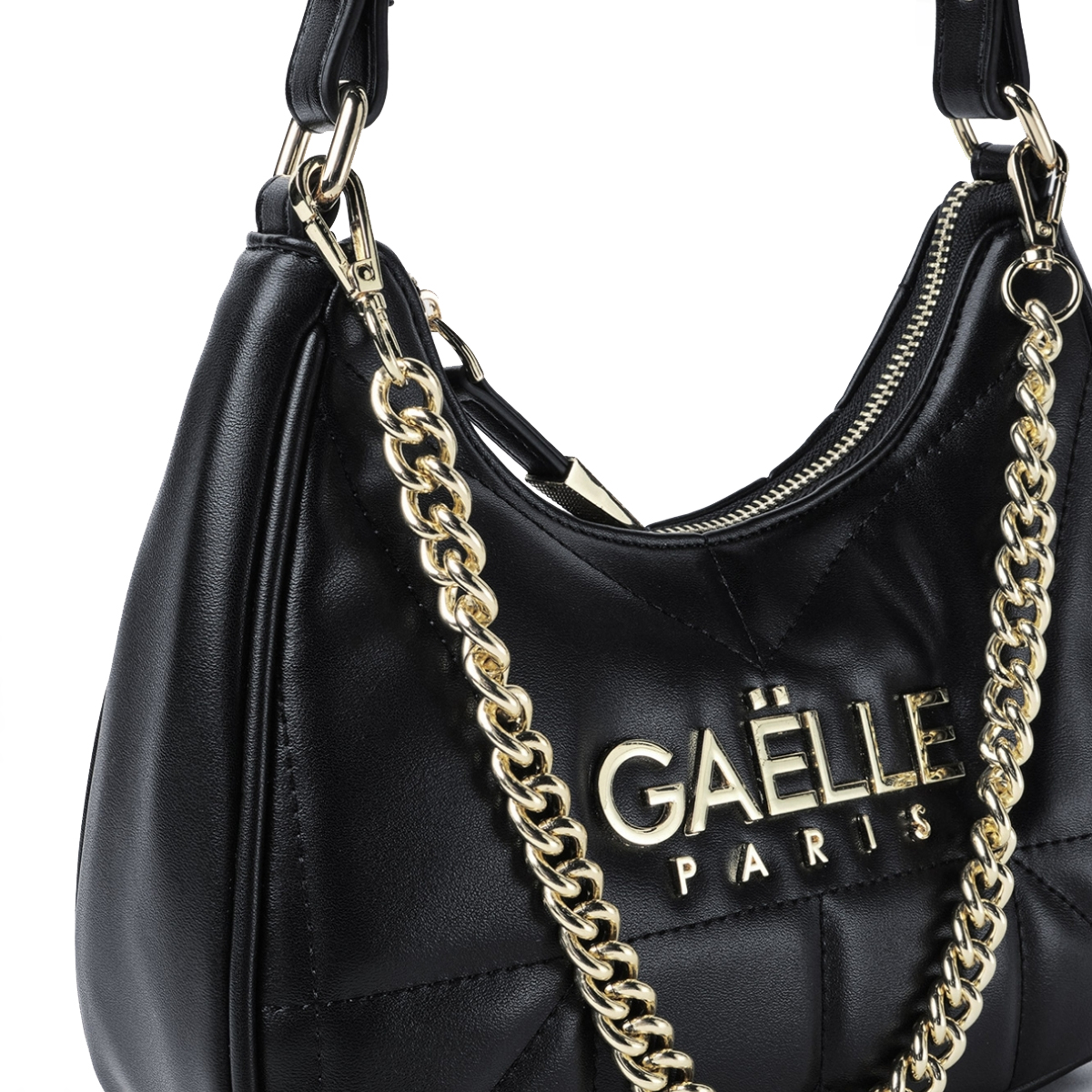 Gaëlle Sottospalla Reg Shoulder Strap Matelassé Nero - 3 Gaëlle Sottospalla Reg Shoulder Strap Matelassé Nero - 3