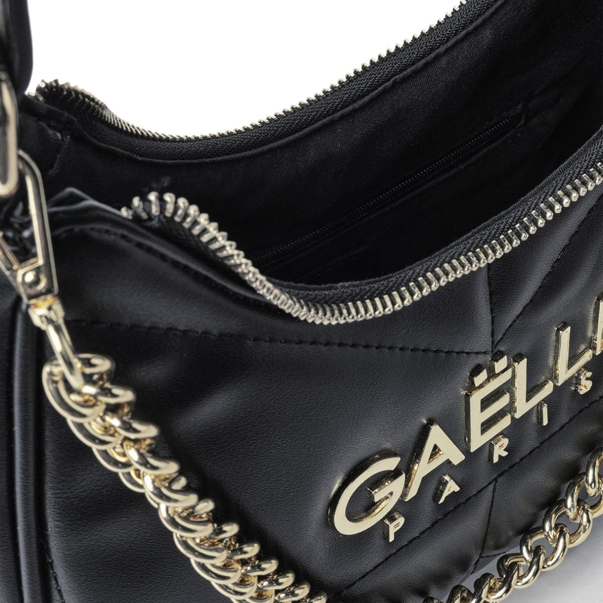 Gaëlle Sottospalla Reg Shoulder Strap Matelassé Nero - 4 Gaëlle Sottospalla Reg Shoulder Strap Matelassé Nero - 4