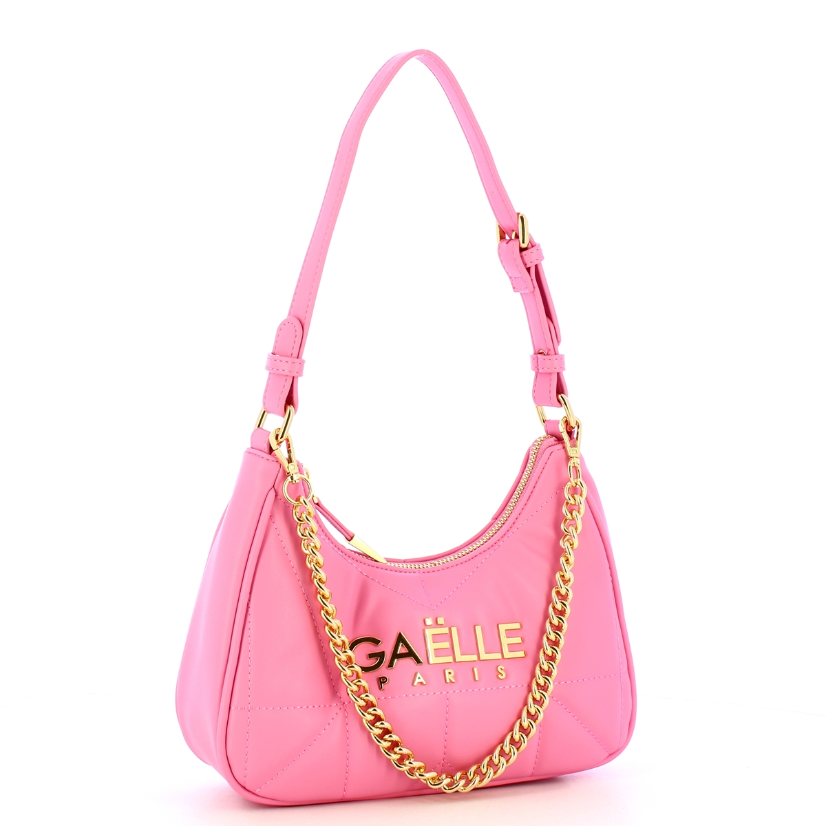 Gaëlle Sottospalla Reg Shoulder Strap Matelassé Rosa - 2 Gaëlle Sottospalla Reg Shoulder Strap Matelassé Rosa - 2