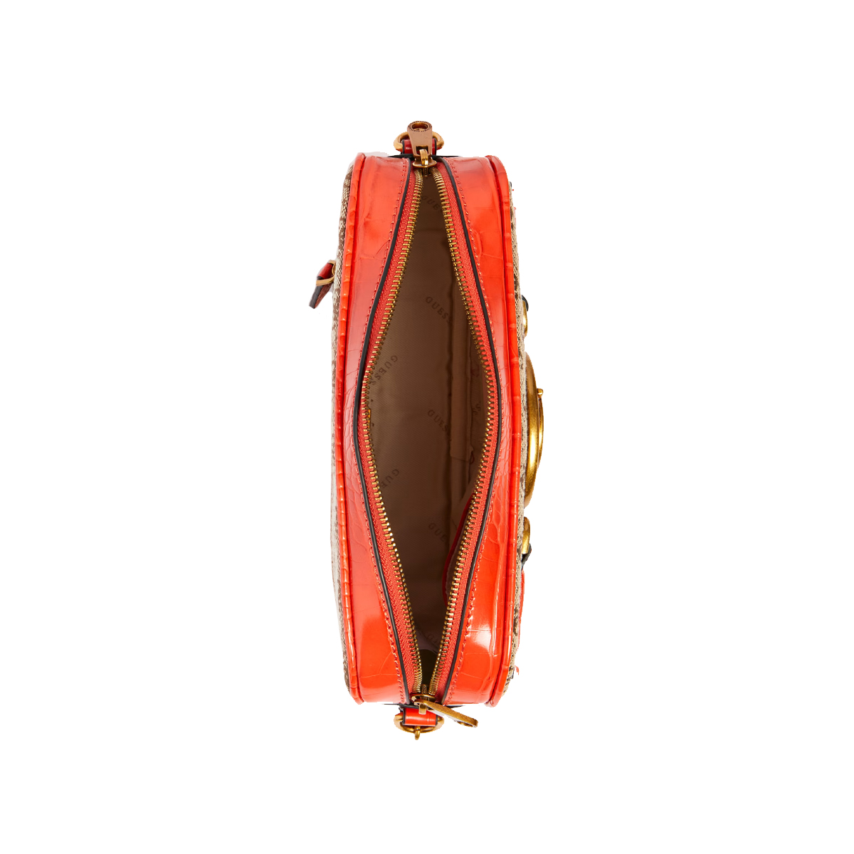 Guess Camera Bag Aviana Latte Orange - 3