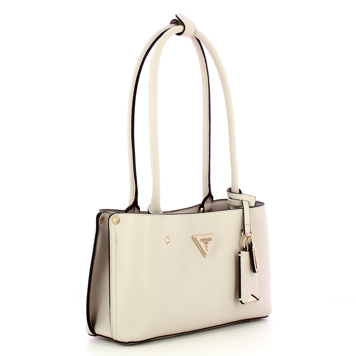 Guess Borsa a spalla Meridian borchie Ivory - 2