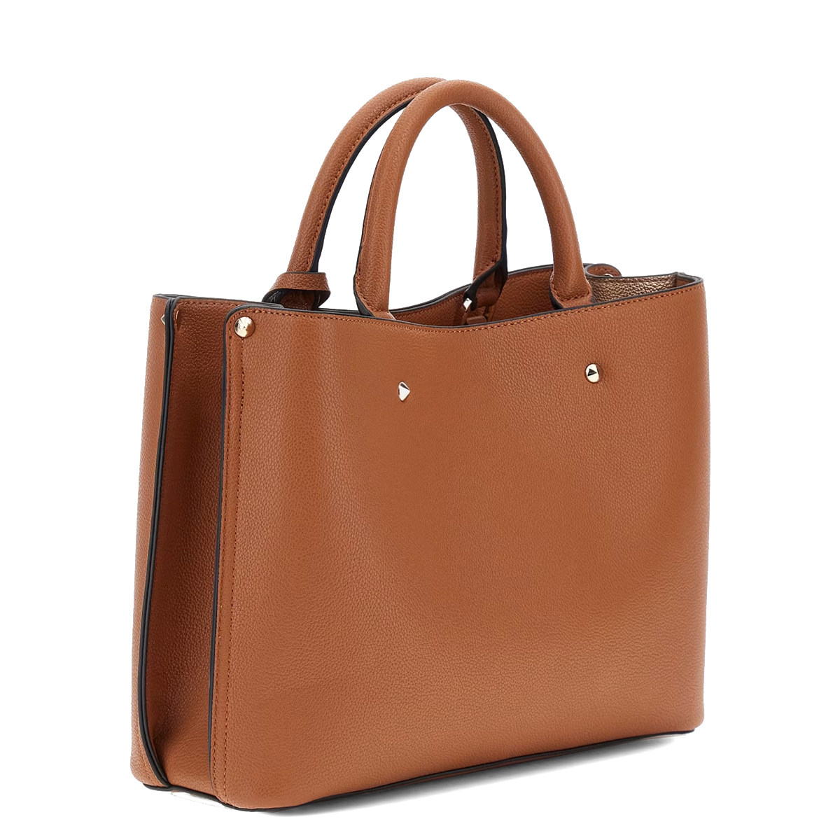 Guess Meridian Cognac Handbag with studs - 2