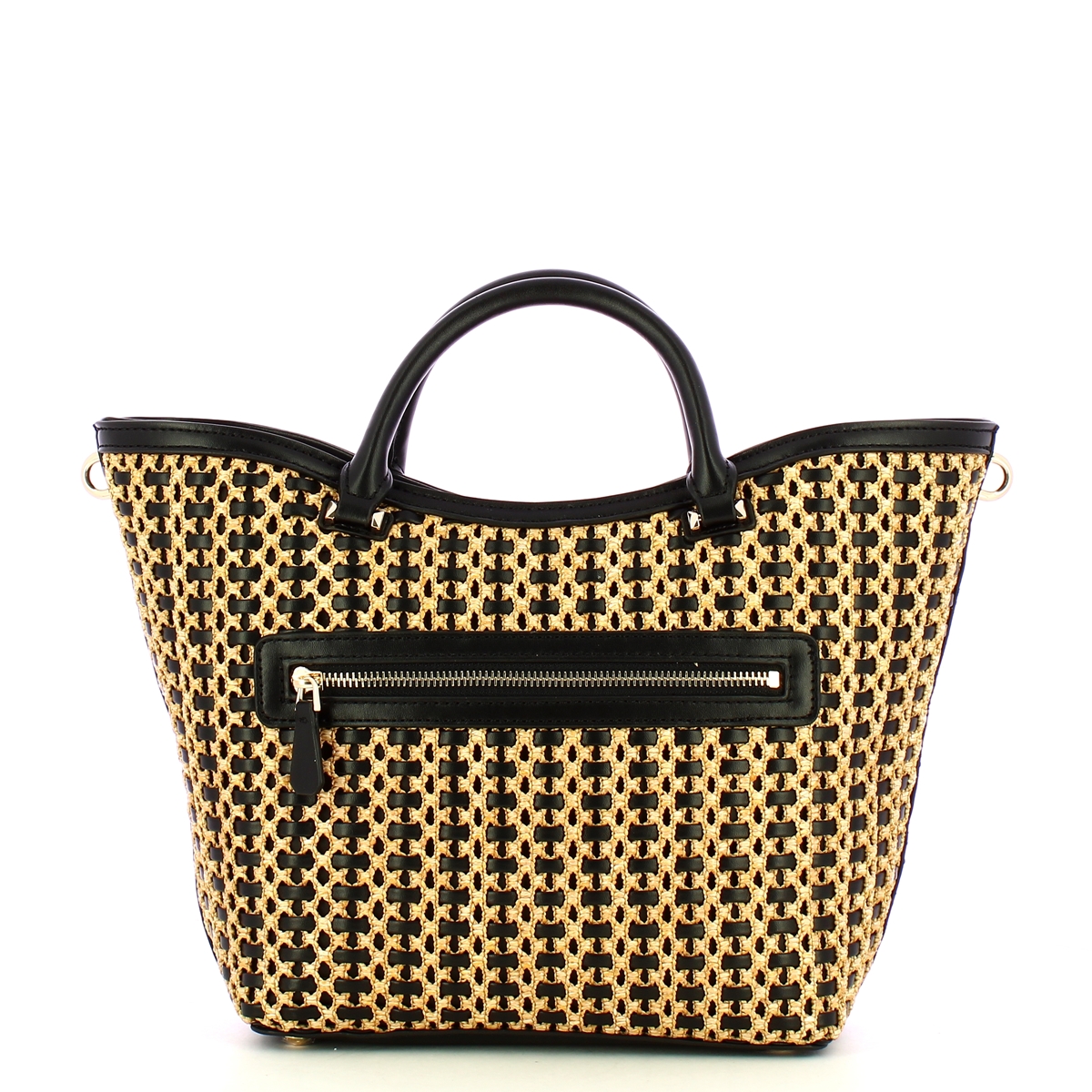 Guess Borsa a mano Atalia Tote Natural Black - 3