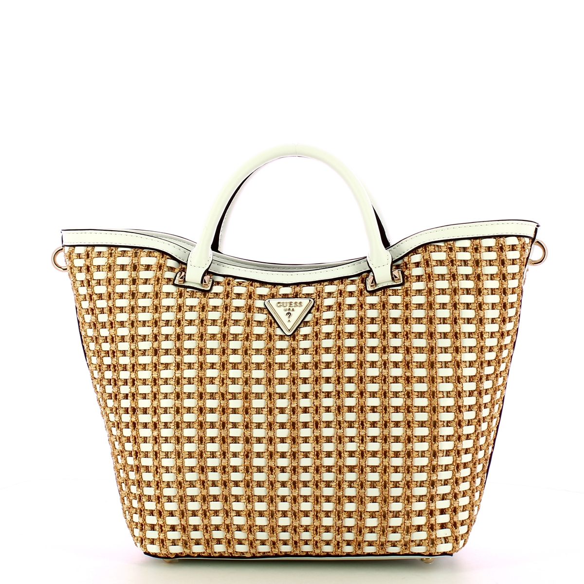 Guess Borsa a mano Atalia Tote Natural White - 1