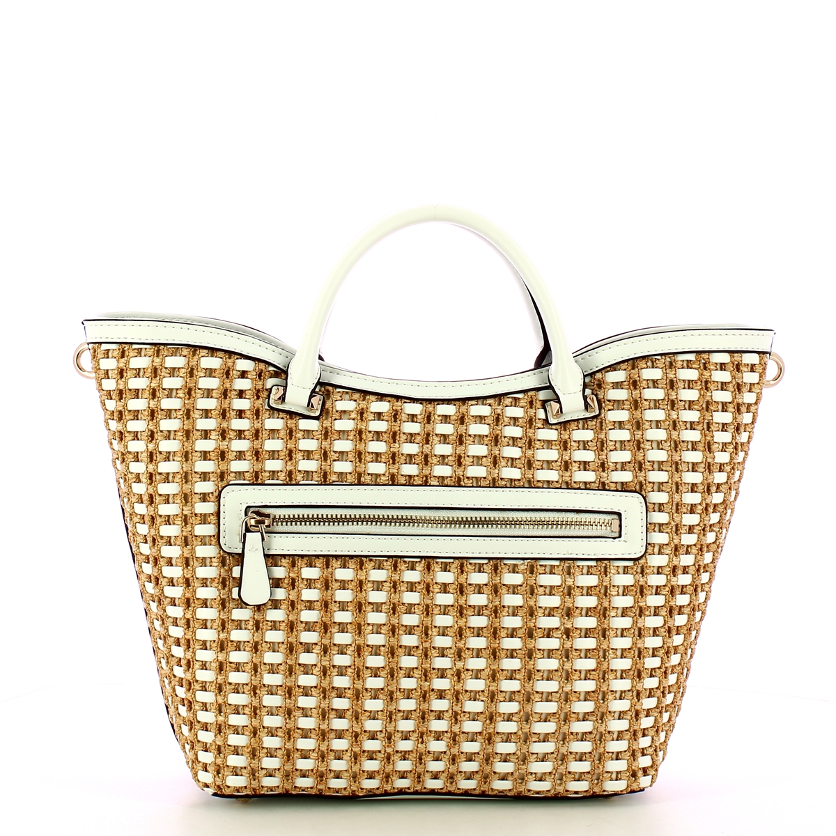 Guess Borsa a mano Atalia Tote Natural White - 3