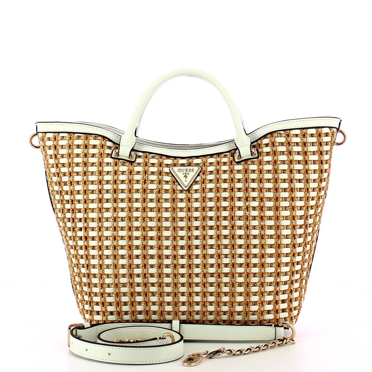 Guess Borsa a mano Atalia Tote Natural White - 4