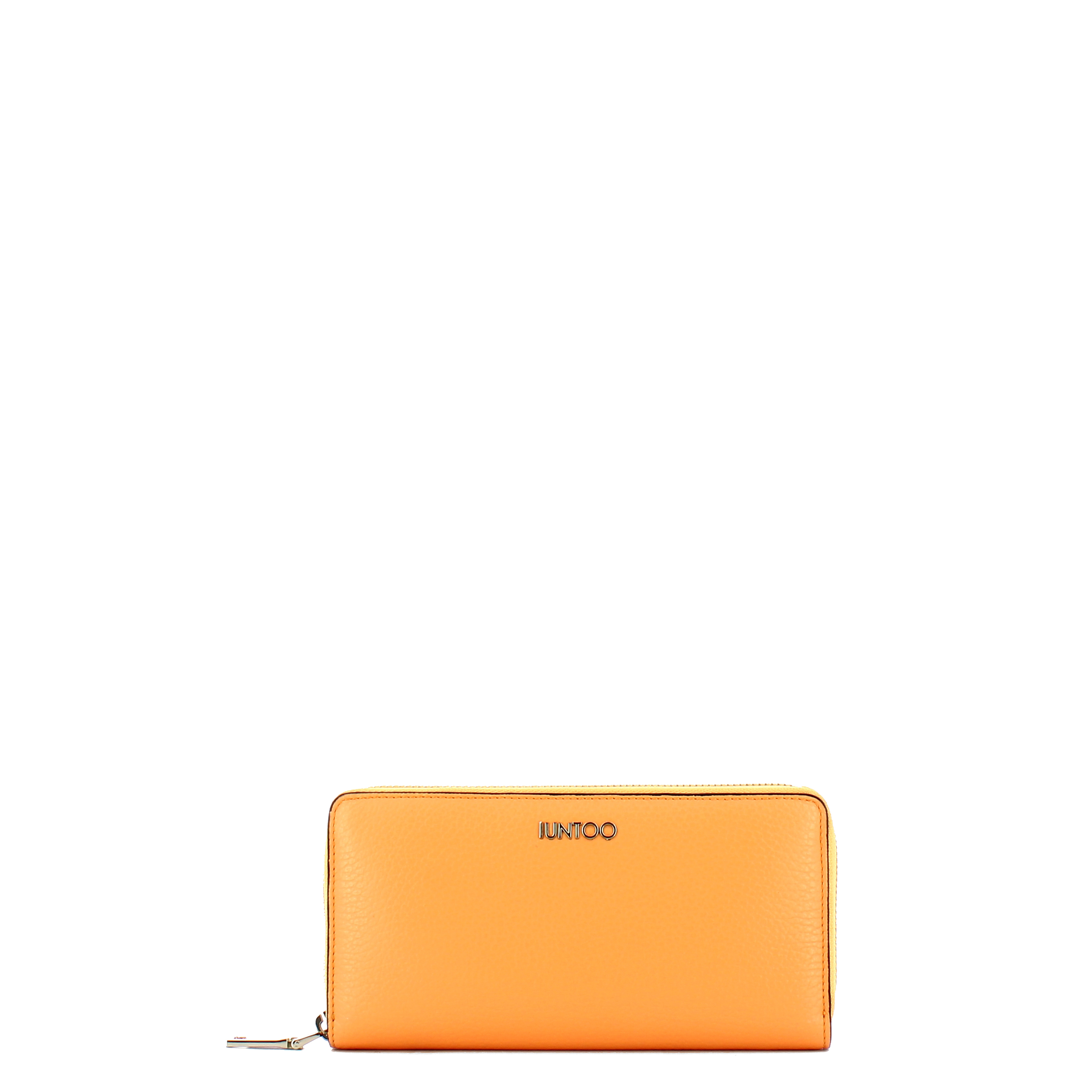 Iuntoo Portafoglio Grande Zip Around Armonia Apricot - 1 Iuntoo Portafoglio Grande Zip Around Armonia Apricot - 1