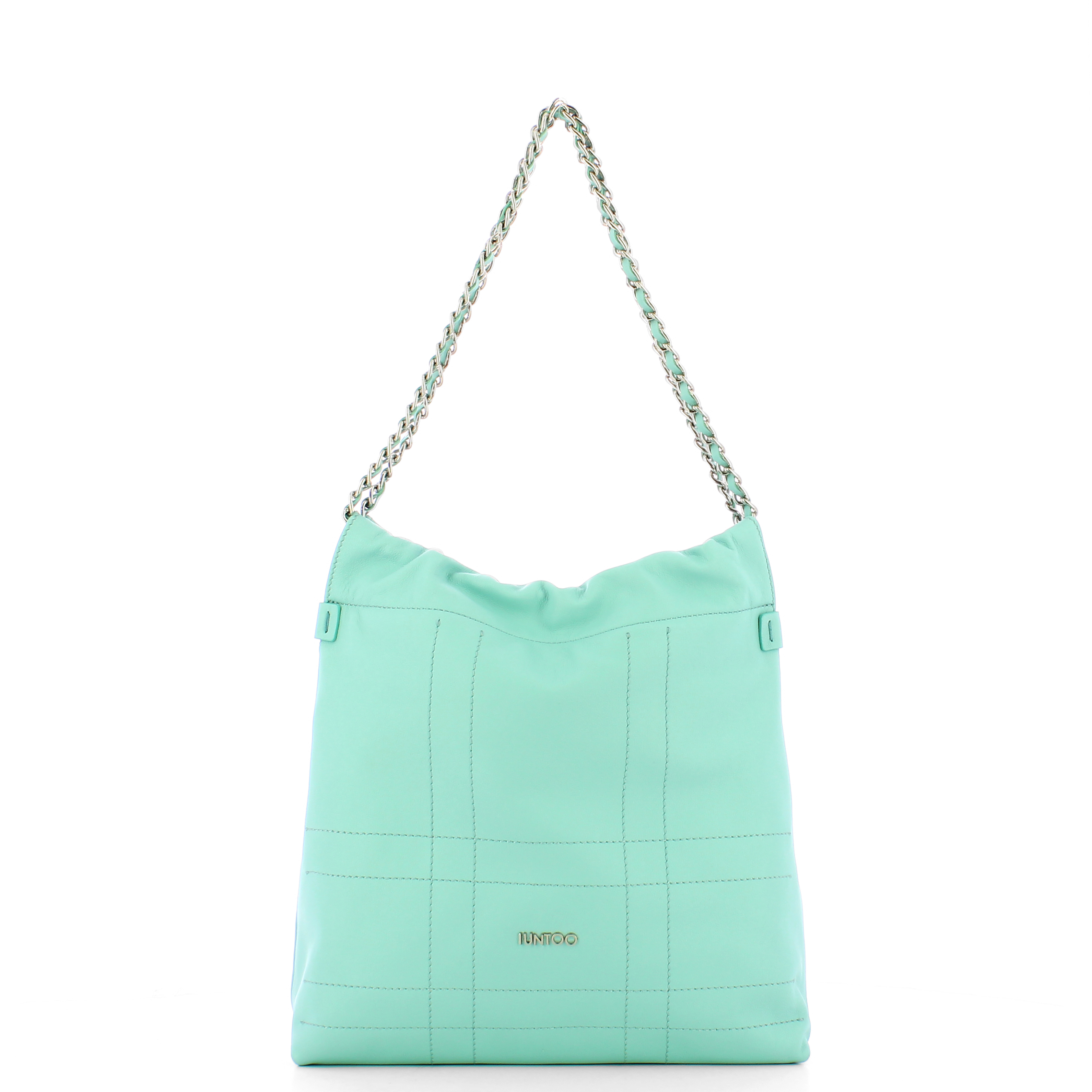 Iuntoo Borsa a spalla Piccola Magnetica Celeste - 1