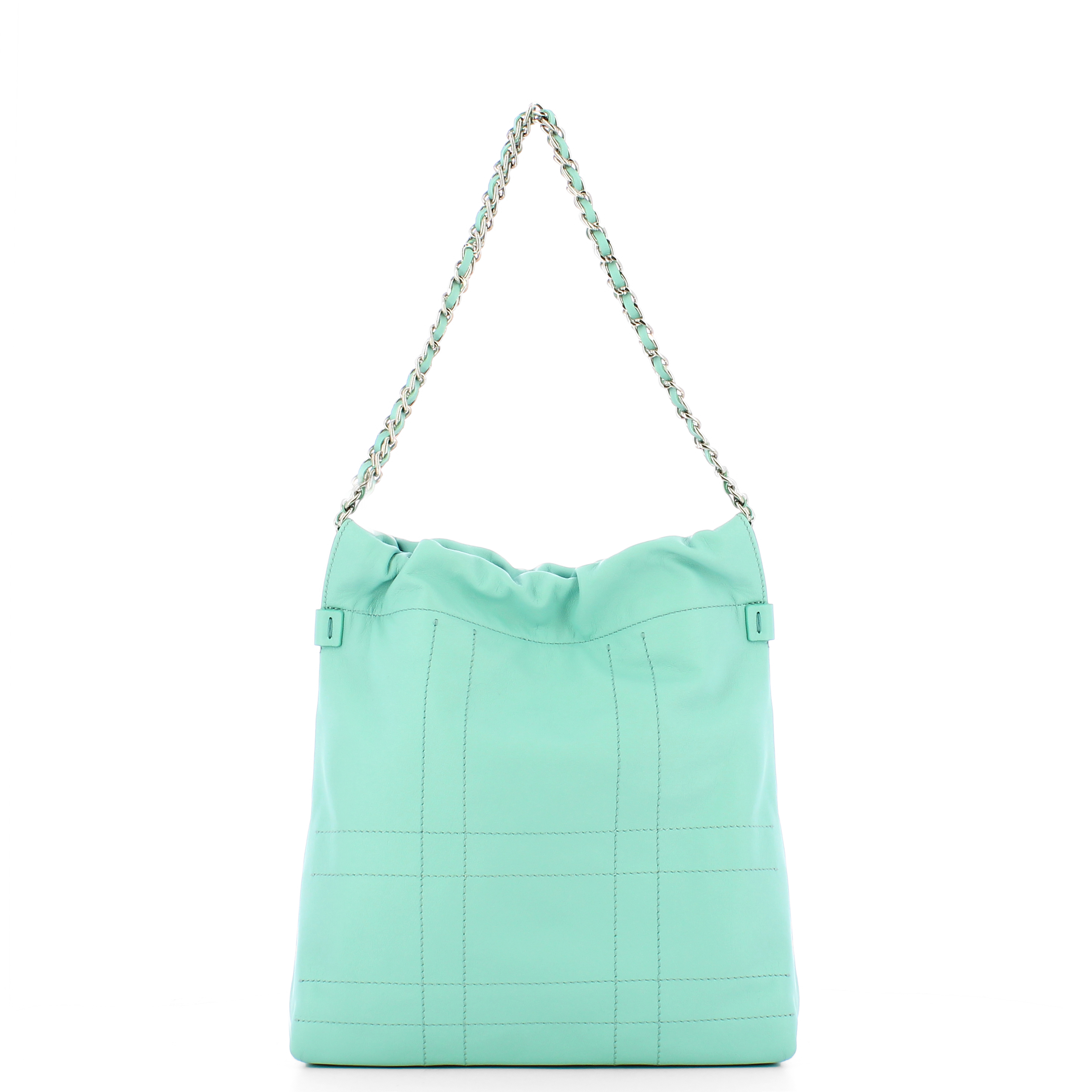 Iuntoo Borsa a spalla Piccola Magnetica Celeste - 3