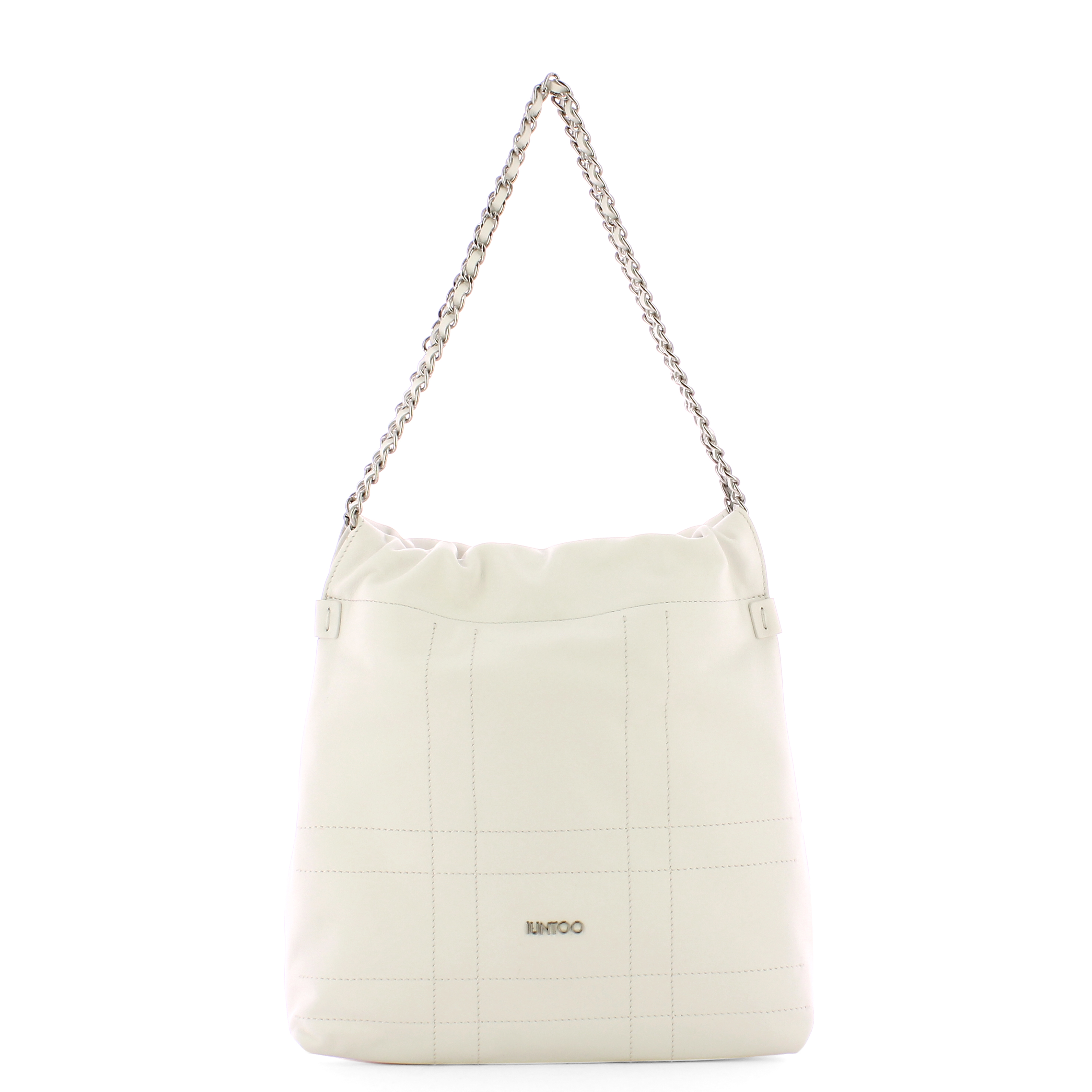 Iuntoo Borsa a spalla Piccola Magnetica Bianco - 1